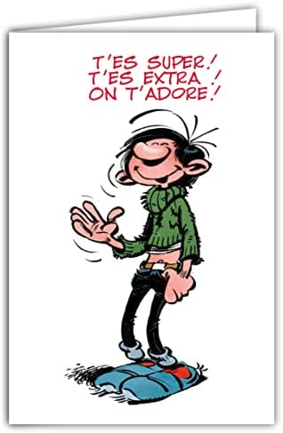 Gaston Lagaffe GLCT-6053 Carte D'anniversaire 20 Ans