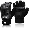 FitsT4 Sports Half Mitts MMA UFC Training Boxing Punch Bag Martial Arts Gloves