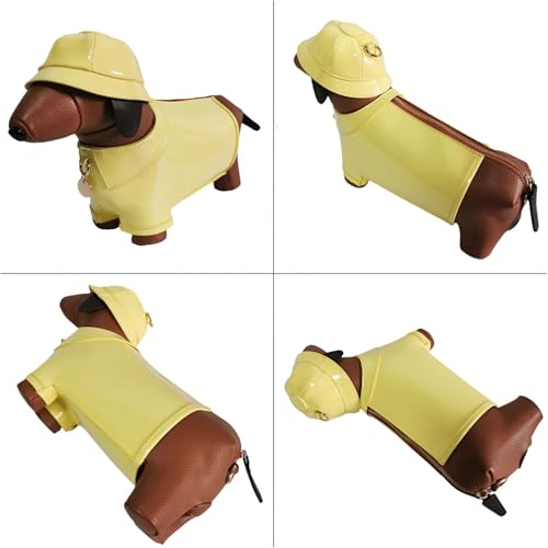 Image of Women PU Leather Unique Novelty Dog Shaped Crossbody Shoulder Bag Handbag Purse