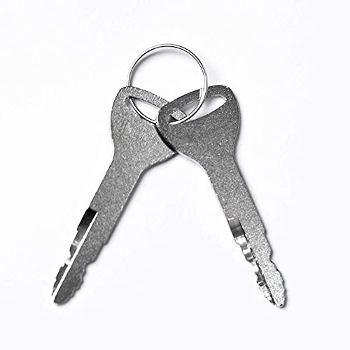 2 Stück Gabelstaplerschlüssel, Ausrüstung Zündschlüssel ersetzt A62597 für Toyota Gabelstapler
