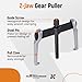 maXpeedingrods 10 Inch 2-Jaw Gear Puller, Reversible Jaw Bearing Puller Removal Tool, External Internal Pulling for Pulley Gear Bearing Flywheel Removal