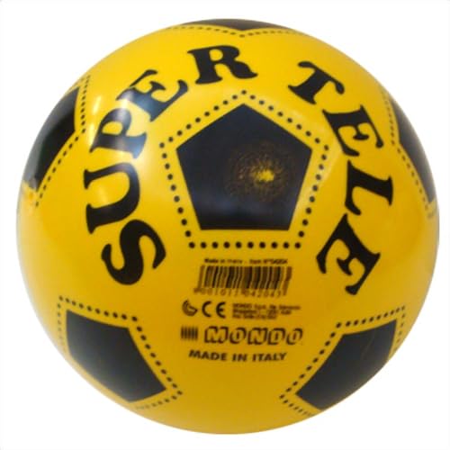 FCP Supertele Super Tele Palla Pallone In Plastica Pvc Bio Possibilità Scegliere Il Colore (GIALLO)