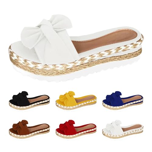 Sandales antidérapantes pour femme avec semelle flexible compensée et amorti confort de bain