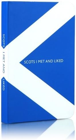 Archie Grand Scots I Met and Liked Notebook - Blue/White Office Product