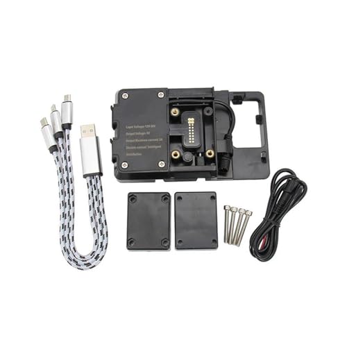 Support navigation Kymco AK550 avec port USB de 2017 à 2024