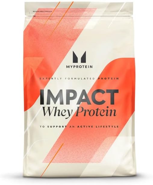 Myprotein Impact Whey Protein – Banana 500G – Muscle Building Powder with Over 80% Protein and 2g Leucine per Serving