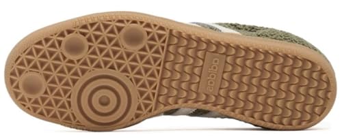 Image of adidas Samba OG Womens Sneaker (Orbit Green Cream White, 6.5)
