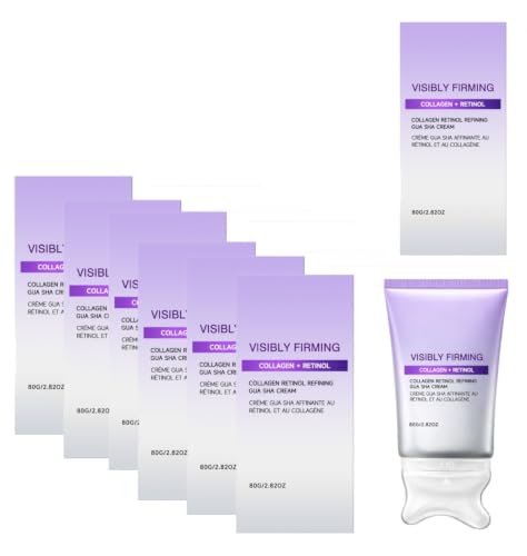 Crema Gua Sha Colágeno Retinol para Cuello y Escote que reduce líneas de expresión y reafirma