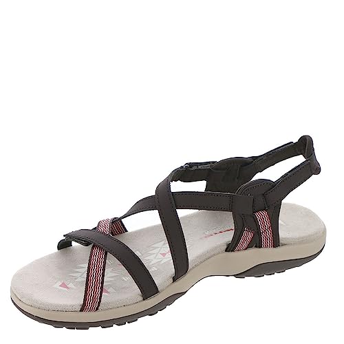 Skechers USA Reggae Slim Sandal 163115 Womens Sandal 9 BM US Chocolate