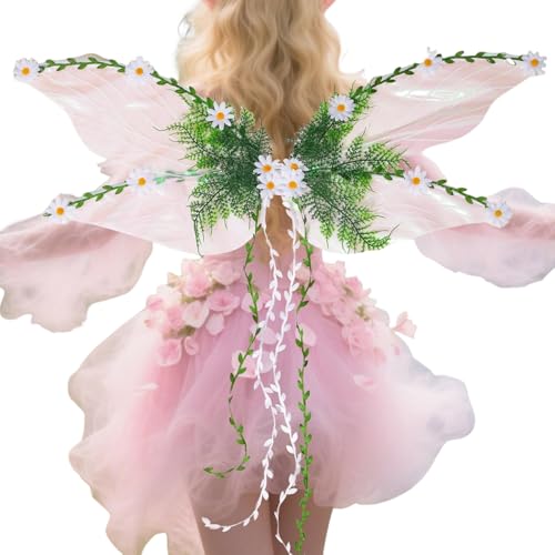 Ailes de fée pour costume fille, le cadeau créatif idéal pour carnaval