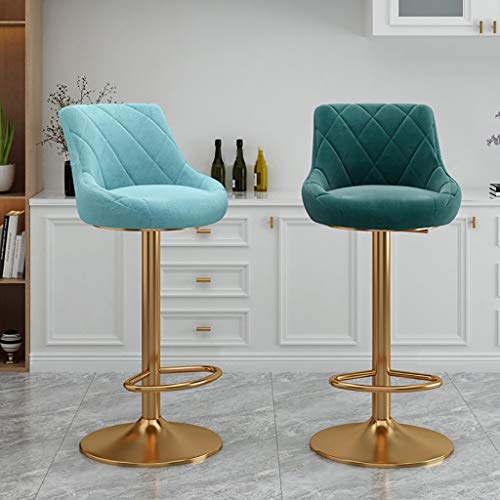 Tabouret de bar réglable avec dossier ergonomique contre le mal de dos