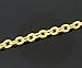 JGFinds Lightweight Cable Link Chain - 10 Meter Gold Chain for Jewelry Making - Over 30 Feet, Small 2x3mm (Gold Plated) - Not for Heavy Duty Items