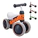 Produktbild BOLDCUBE Kinder Laufrad Lauflernrad Balance Fahrrad ohne Pedale Dreirad Spielzeug für 1 Jahr, Erstes Baby Laufrad für Jungen Mädchen, Empfohlenes Alter: 6-20 Monate (Benny Tiger)