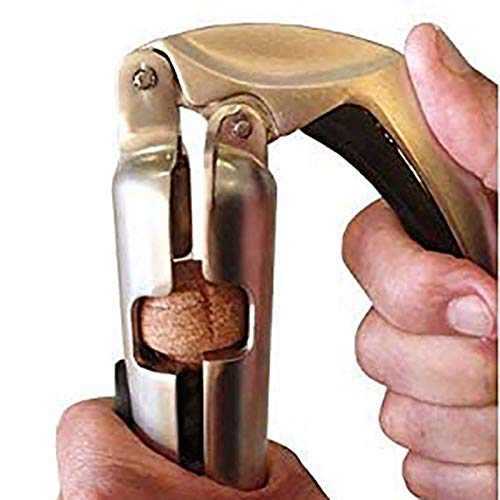 Lot de 4 bouteilles de champagne - Tire-bouchon pour le vin mousseux, les bouteilles de vin, les bouchons de vin