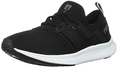New Balance Women's FuelCore Nergize Sport V1 Sneaker, Black/White, 9.5 M US