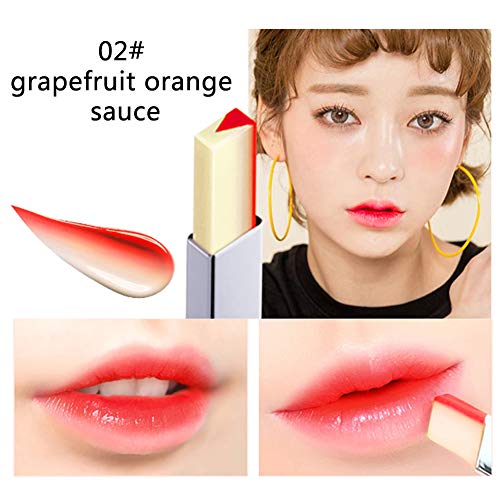Double Color Lipstick Waterproof Long-Lasting Lip Gloss Moisturzing Nourishing Lipsticks Balm Lip Cosmetics By Shouhengda