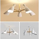 anmelden französisch  Applique murale/éclairage simple et moderne lampe de salon 3 têtes 5 têtes 6 têtes 8 lustre salon Anmelden lampes nordiques personnalité créative lampes de restaurant lumières, 6 têtes 90, couleur : 3