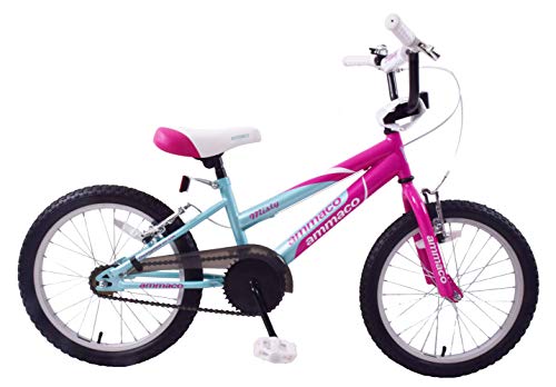 Ammaco MISTY 20 WHEEL GIRLS BMX BIKE PINK AND BABY BLUE AGE 7+