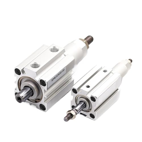 Cylindre pneumatique SDAJ 50mm course réglable double action