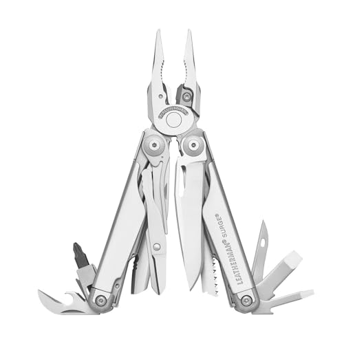 LEATHERMAN, Surge, 21-in-1 Heavy-Duty Multi-tool for Work, Home, Garden, DIY