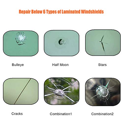 image for Cobiz DIY Windshield Repair Kit, 2021 Newest with UV Curing Light, Fas
