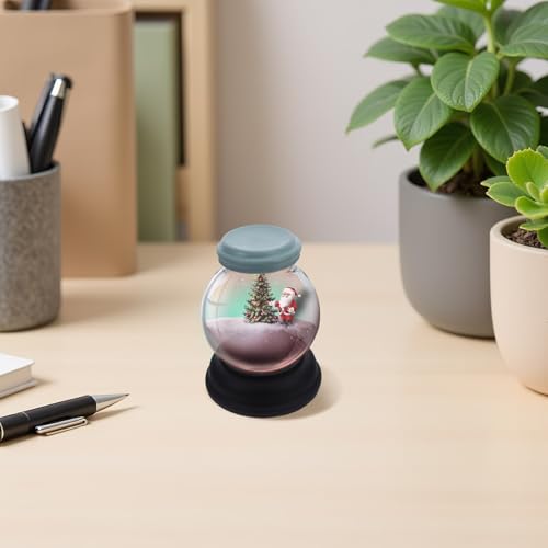 Globo de Vidrio Rellenable HEATSHAKING y Base para Crear Bolas de Nieve 7