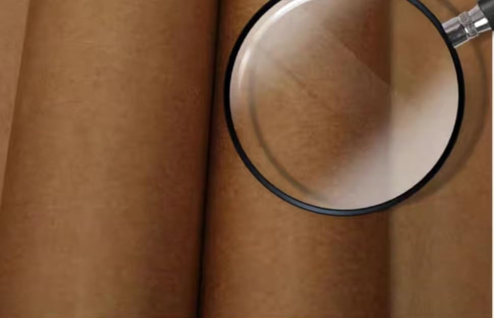 1 Confezione Di Carta Industriale Antiruggine, Carta Impermeabile, Carta Per Cuscinetti In Metallo, Carta Oleosa, Carta Oleosa, Carta Cerata (marrone, 20 Cm X 100 M