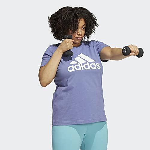adidas Badge of Sport Classic Tee (Plus Size) Women's - Image 4