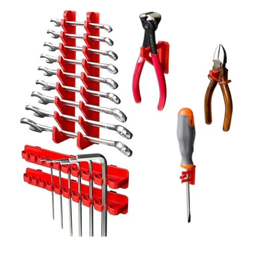 Image of VELURA 49Pcs Wall Mounted Board Tool Organizer Set Garage Storage Rack for Workshop|Home & Garden|Home & Garden
