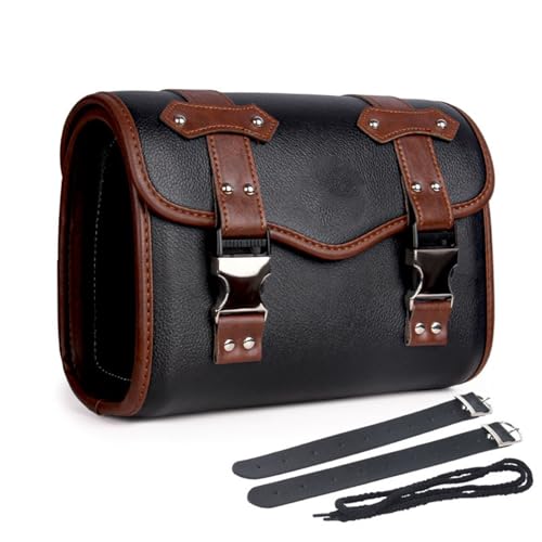Motorrad Satteltasche Seitentasche Retro PU Werkzeug Für W400 W650 SR400