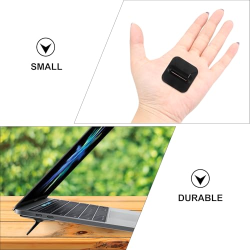 KOMBIUDA Soporte Plegable para Laptop 2 Piezas Negro miniatura 7