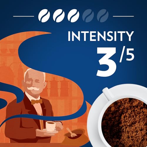 Image of Lavazza Perfetto Ground Coffee Blend, Dark Roast, Value Packet, Caramel flavor with Dark and Velvety Texture, 100% Arabica, 20 Ounce (Pack of 2)