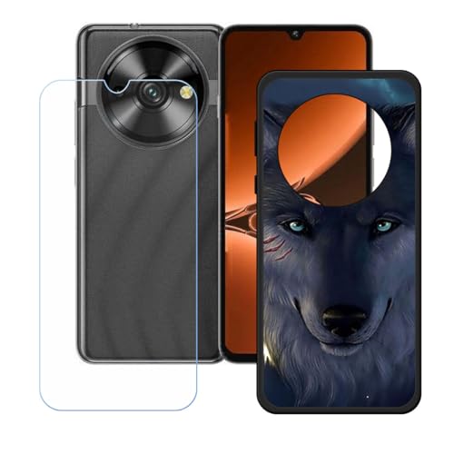 LCEHTOGYE Kp Oukitel C59 Pro +KXXN[veN^[pP[XAKp Oukitel C59 Pro (6,88")ƌ݊̂ubN\tgTPUVRQP[XیJo[ LH97