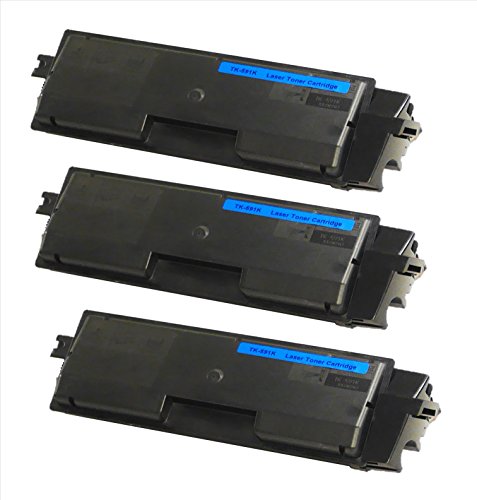 TK-591K ブラック新品トナーカートリッジ Amazon | 京セラ用 TK-591リサイクルトナーブラック TK-591K 3本 廃