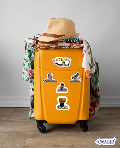Image of Indian Memes Stickers for Kids & Teens - Vinyl Decals | Waterproof Stickers for Laptops, Water Bottles, Bikes