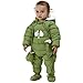 Produktbild Baby Schneeanzug mit Handschuhe Füßlinge Neugeborenes Winter Overalls Spielanzug mit Kapuze Outfits 12-18 Monate