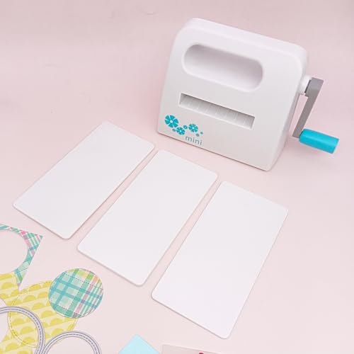 Mini Die Cut Machine Embossing Folder Use Machine, Manual Portable Embossing Machines Full Kit Included, for Art, Craft, Scrapbooking - Precise Cutting, Easy Operation, DIY Craftsmen and Beginners