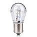 Waterproof Ba15s Bayonet Base 16 SMD 3528 LED Bulb Warm White 12 Volt AC/Dc