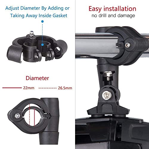 2 Peças Motocicleta LED Fog Light E9 Montagem Auxiliar Luz De Trabalho Para BMW R1200GS F850GS F750G
