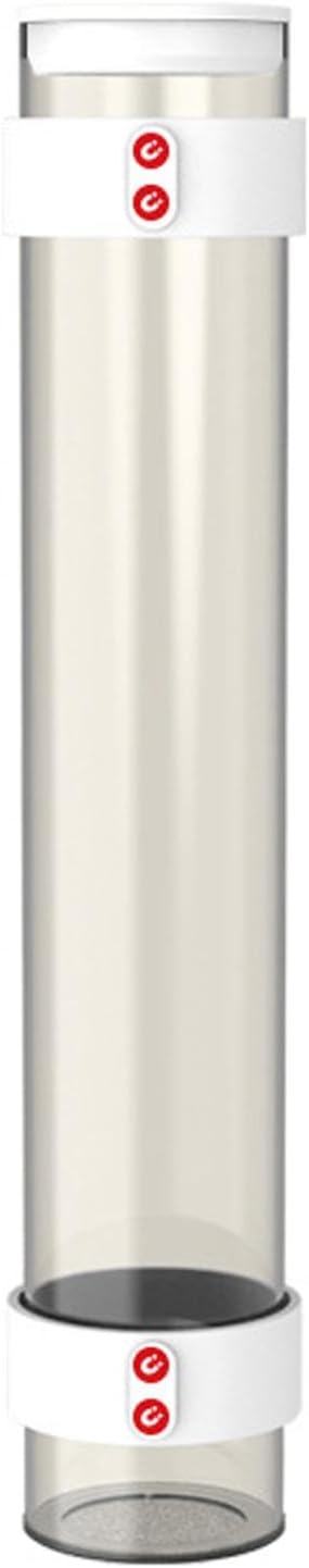 Badminton Ball Holder Shuttlecocks Storage Magnetic Tube Bucket Training Equipment Case for Indoor Outdoor Players Parks Gym