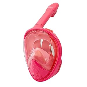 Schnorchelmasken 41373JSq PS. SL500 . SS300 Maße der Maske: 24 x 9 x 8 cm; Rohr: 20 x 4 x 5 cm
Das Polycarbonat-Glas sorgt für einen angenehmen Tragekomfort, da es leichter und schlagfester ist.
Verstellbare Maske mit flexiblem Silikonband. Der Rand der Maske ist auch flexibel und passt sich perfekt dem Gesicht an.