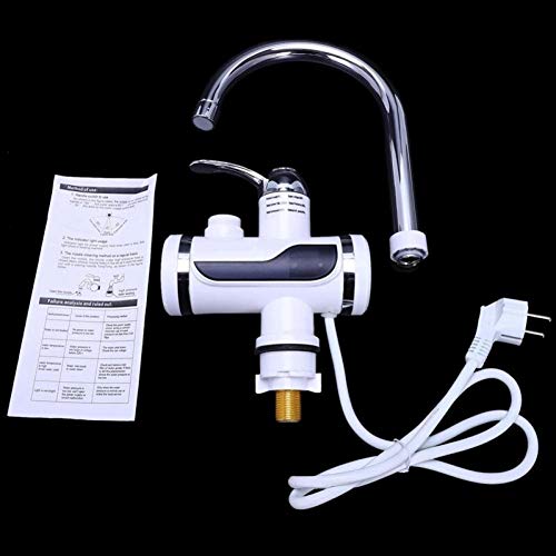 Robinet de chauffage eau chaude et froide instantané électrique à évier surélevé - 5