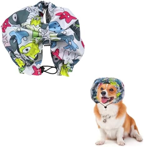 ワンちゃん用防水バンド シャワーヘアバンド 帽子 ウォータープルーフ Amazon.com : Adjustable Dog Shower Cap Bath Cap Waterproof