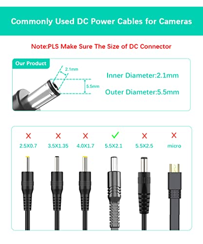 Itramax Cavo Prolunga 12V DC 9M 2-Pezzi,Cable Filo...