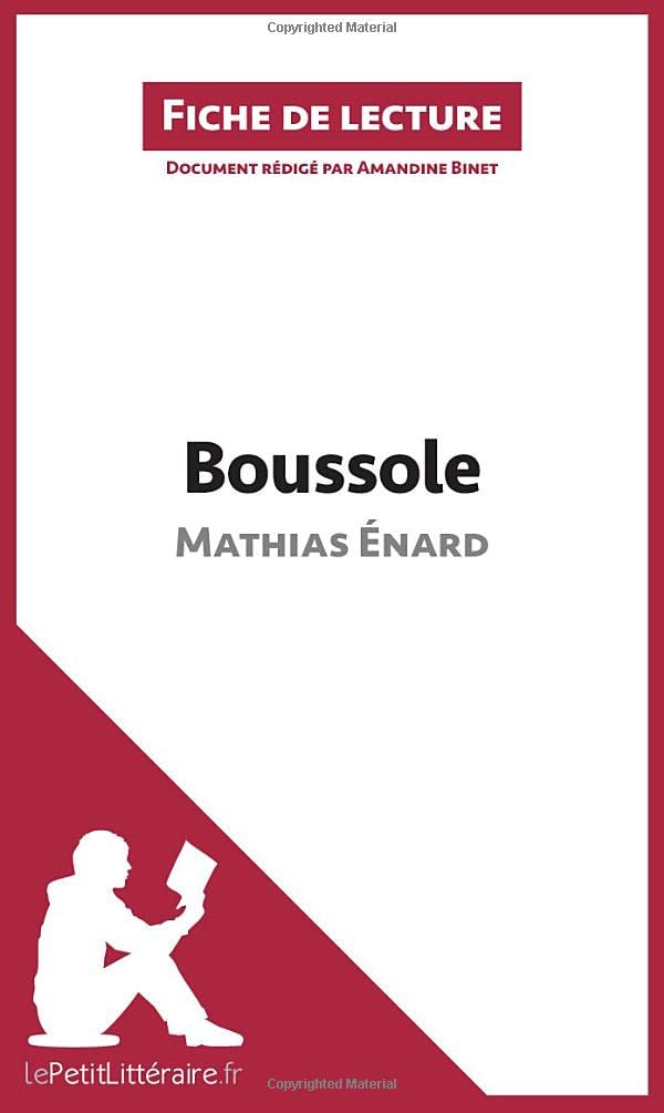 Boussole de Mathias Énard (Fiche de lecture): Analyse complète et résumé détaillé de l'oeuvre
