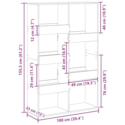 Estantería de pie moderna para transformar la lectura en tu dormitorio o despacho 4