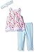 Little Me Baby Girls' 3 Piece Woven Tunic Set with Headband