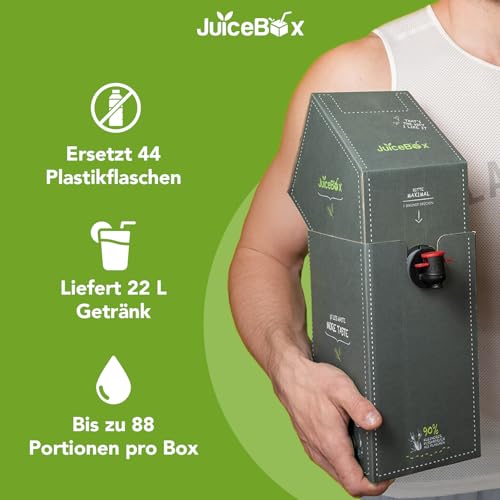 JuiceBox Sirup Original Fruchtige Himbeere – Getränkesirup zum Mischen mit Wasser – 2 L ergibt 22 L fruchtiges Getränk… – Ansicht 3