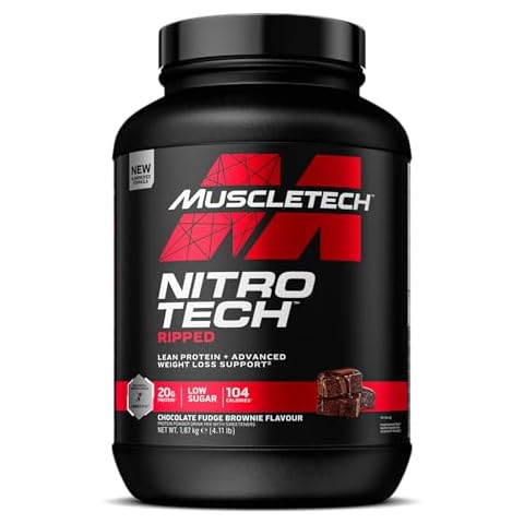 MuscleTech NitroTech Ripped Protein Powder for Weight Loss Cover
