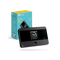 TP-Link M7350 Saponetta WiFi Portatile 4G LTE Cat4, Visualizzazione Sullo Schermo, N300Mbps, Modem...